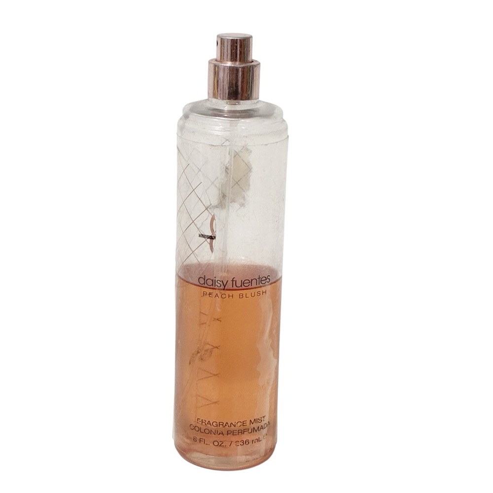 Daisy Fuentes Peach Blush Fragrance Mist‎ Spray 8oz USED